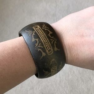 Large Wooden Bracelet
